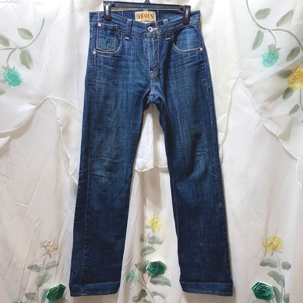 MEN’S LEVI STRAUSS & CO LEVI’S SLIM STRAIGHT 514 BLUE DENIM JEANS SZ W 30/L30